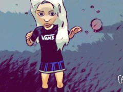 Allison Kat Dance Animated Cartoon