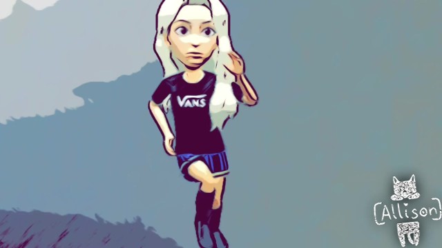 Allison Kat 舞蹈动画卡通