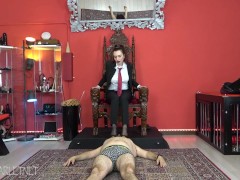 LADY SCARLET - TRAMPLING IN SUIT AND TIE hd
