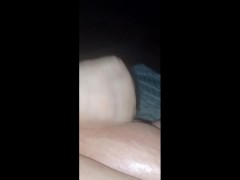 Mature Chubby Masturbate and cum Outdoors 91724