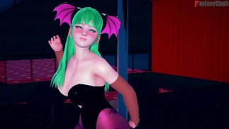 Morrigan Table Dance | Capcom | Full Halloween Special on Patreon: Fantasyking3