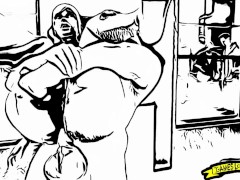 Sex Airport - 2D Manga Style Version