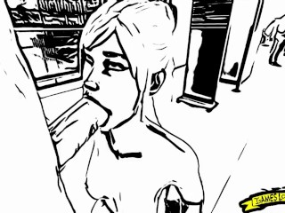 Секс Аэропорт - 2D версия в стиле Manga