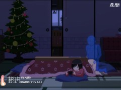 【WINTER-田舎の性活-実況(体験版)】動くドットエロゲー。無表情なムチムチ爆乳娘にゲームや食事しながらエッチなことしてもらう。(ドットアニメーション) 14/16