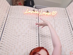 jack off to me while I try on my workout bras! fully nude tryon - Screenshot 1 of 16 - Redhead