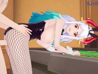 Yamato (Bunny Girl) and I have Intense Sex in the Casino. - one Piece Hentai