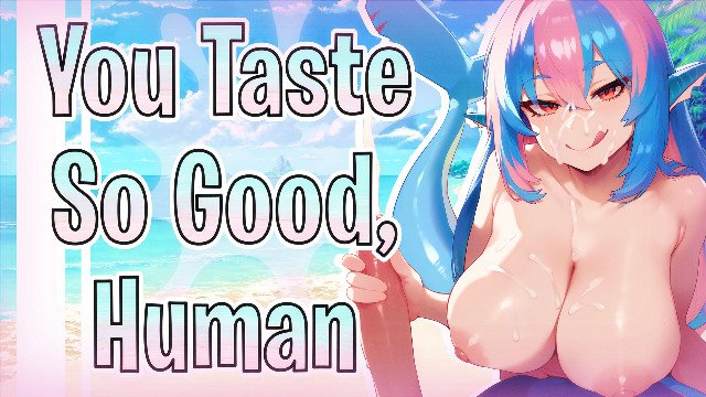 [F4M] Bimbo Shark Girl Saves You From An Underwater Cage And Gives You "Mouth-to-Cock" [Lewd ASMR]