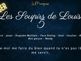 French Dirty Talk  Ma pute n'est pas là, je dois me masturber seule
