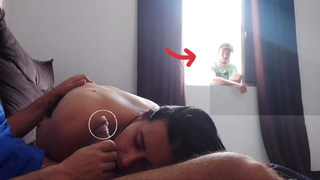 Caught by stepbrother! I fuck my stepbrother's wife