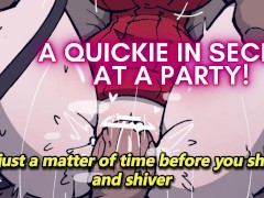 A Quickie in Secret At a Party! Audio Porn