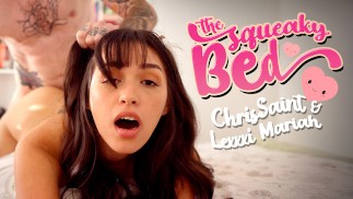 Young Latina in Pigtails & Knee Socks Blowjob, Fuck & Facial - Lexxxi Mariah & Chris Saint