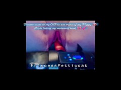 Taking my Werewolf Knot in my Fat Piggy Hole