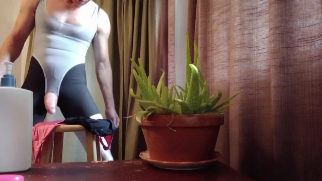 Spandex T-GIRL Try-on Haul!!! I cum on Everything Instead$$$. My ASS looks so pretty in my Pantyhose