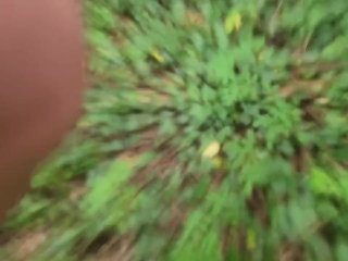 Pissing outside