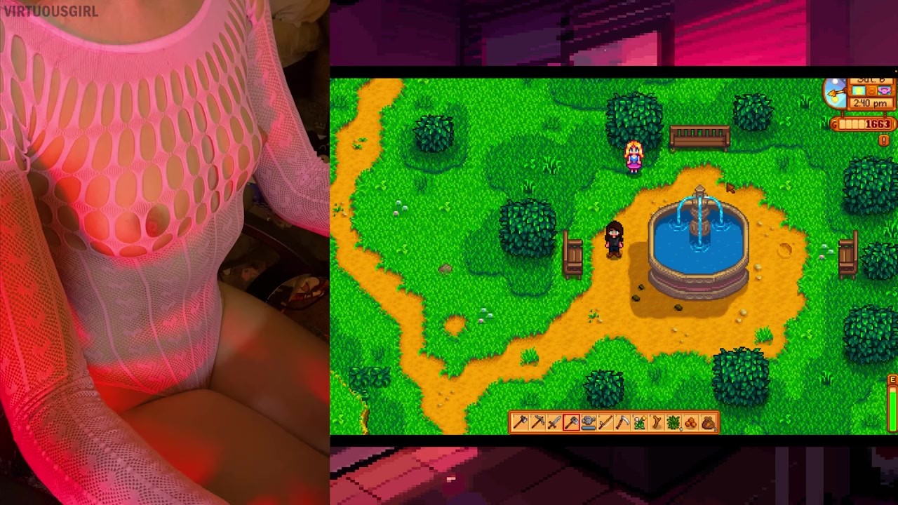 ASMR Stardew Valley + naakt ontspannende 💚 gameplay pt. 2