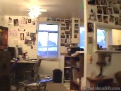 Dick eating POV slut gets pussy pummelled