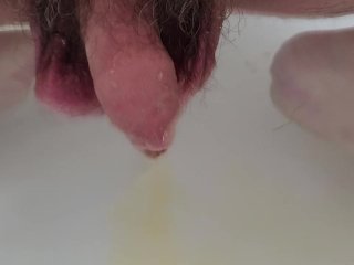 Piss in water diluting