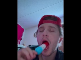 I love sucking on cock