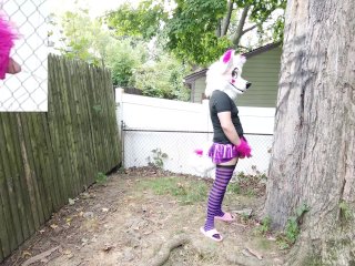 Marks Her Territory