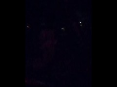 Masterbating in the parking lot at work. Risky