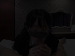 始めはノリ気じゃなかったメガネをかけた地味なJ〇はデカチンポでイキまくって最後はだいしゅきホールドで中出しを許してしまう 7/16