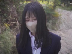 性的な俺の要求。帰宅途中の世間知らずの女子にえっちな要求をしたら、彼女はあっさり受け入れた（日本人、素人、個人撮影） - Screenshot 4 of 16 - Shaved Pussy