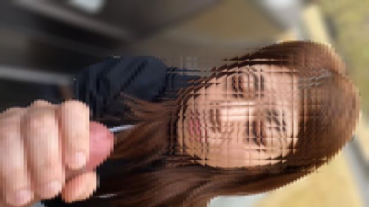 野外　舌コキ　無修正 