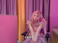 甜美游戏陪玩被老板按在床上 - Screenshot 3 of 16 - 陪玩