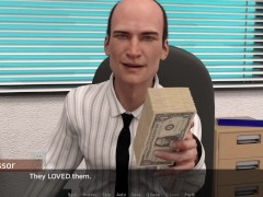 [Hentai game] The professor finding a way to get a girl
