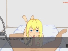 The gorgeous slaves Alyssa and Camille