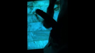 Quick Cumshot Clip Of Silhouette 👤💦 Male Moaning ASMR