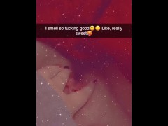 Snapchat fun - Screenshot 1 of 16 - Girl Masturbating
