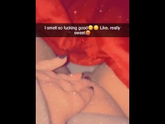Snapchat fun - Screenshot 7 of 16 - Girl Masturbating
