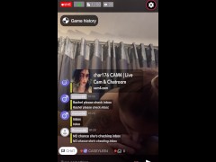 Deep throat with proper big lips live