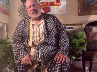 Retired Fat Italian Grandpa has a Huge Ass to Fuck