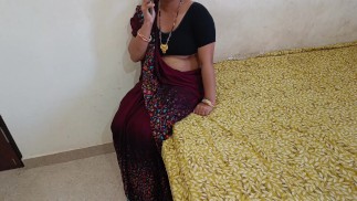 Village muslim girl call step brother in home and he was family stocking and getting hard fucking