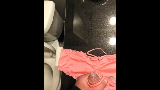 Cum on panties