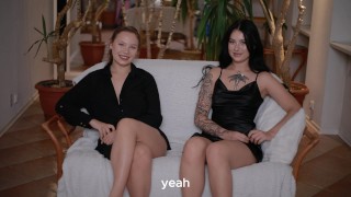 继姐妹们来到三人组FFM选角/Sonya Snake和Zlata Bong - Pornhub.com