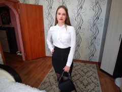 Я иду к боссу на собеседование для работы секретаршей. Зачем ты меня выебал, сводный братик?! - Screenshot 1 of 16 - Boss