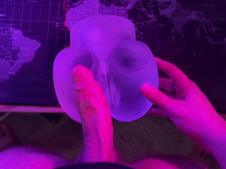 粗暴地操我的玩具靠在桌子上*肛交内射*