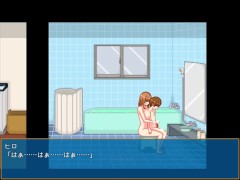 【H GAME】田舎ライフ♡Hドットアニメーション① パイズリ エロアニメ - Screenshot 1 of 16 - 巨乳