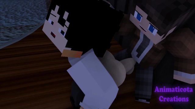 Wild Sex In The Office With My Boss - Minecraft Gay Sex Mod Animation