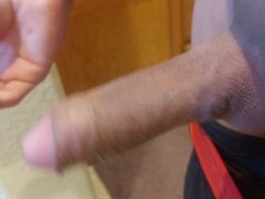Bathroom play - Screenshot 7 of 16 - Stroking Cock