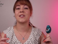 Sex Toy Review - Kisscool Clitoral Tapping Silicone Vibrator with Finger Loop for Accessibility