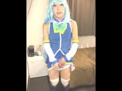 【女装】コスプレオナニー【アクア】【このすば】 - Screenshot 14 of 16 - Aqua