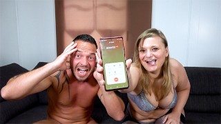 CUCKOLD AM TELEFON...Schatz warte...ich werde Besamt!!!
