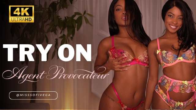 SEXY UNCENSORED Lingerie Agent Provocateur Try On Haul with Sofi Vega