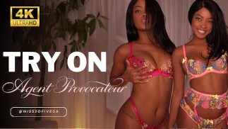 SEXY UNCENSORED Lingerie Agent Provocateur Try On Haul with Sofi Vega