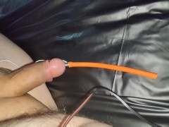 Estim hands-free orgasm milking with urethral electrode and prostate butt plug - Screenshot 10 of 16 - Estim Butt Plug