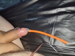 Estim hands-free orgasm milking with urethral electrode and prostate butt plug - Screenshot 8 of 16 - Urethra